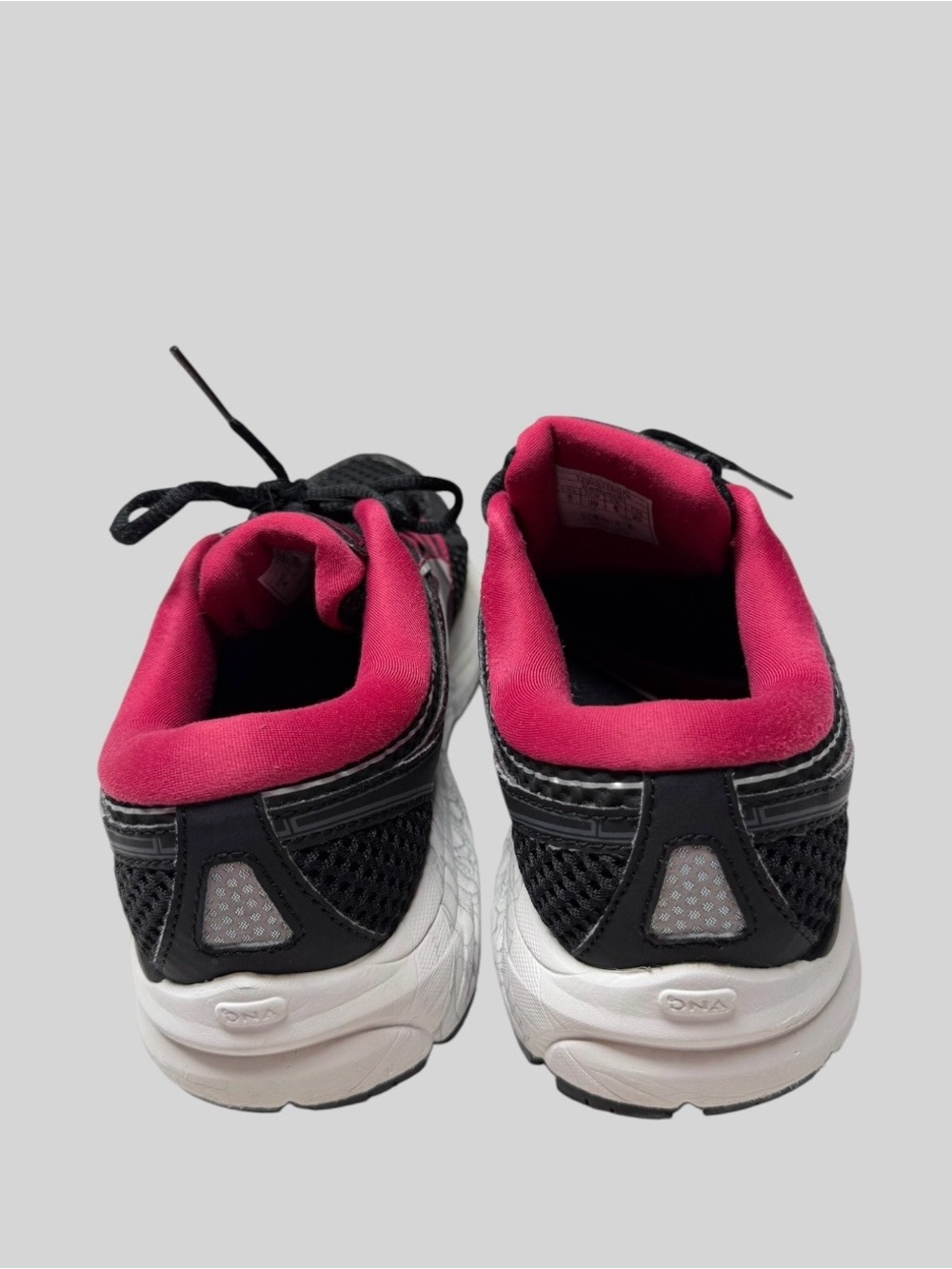 Brooks Women's Black and Pink Running Sneakers - Picture 6 of 8
